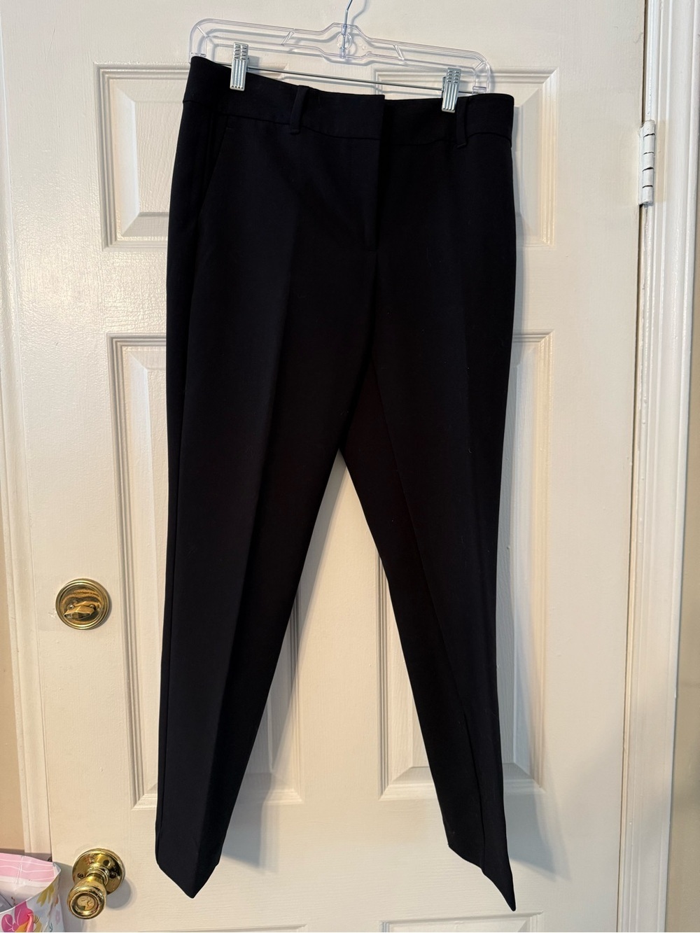 Ann Taylor Black Tailored Dress Pants